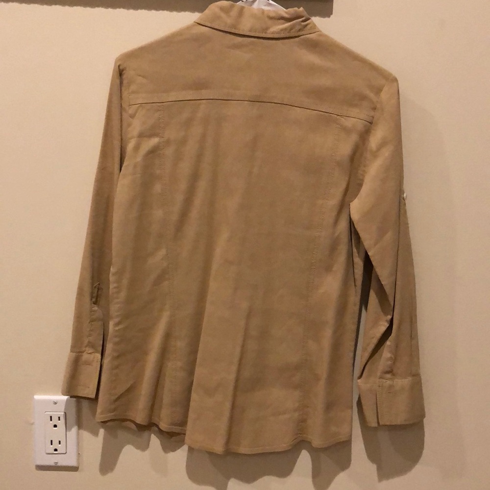 Stylish And Fitted Button Down Top - image 2